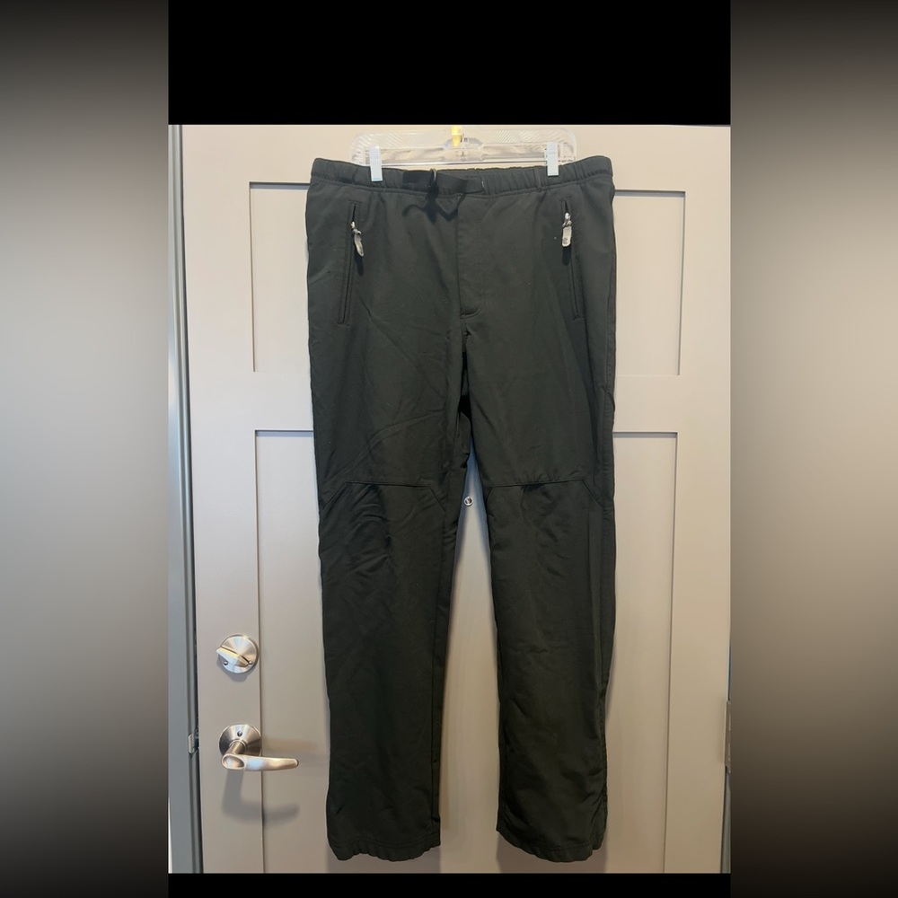 Ibex Climawool Softshell Black Pants Size Large READ